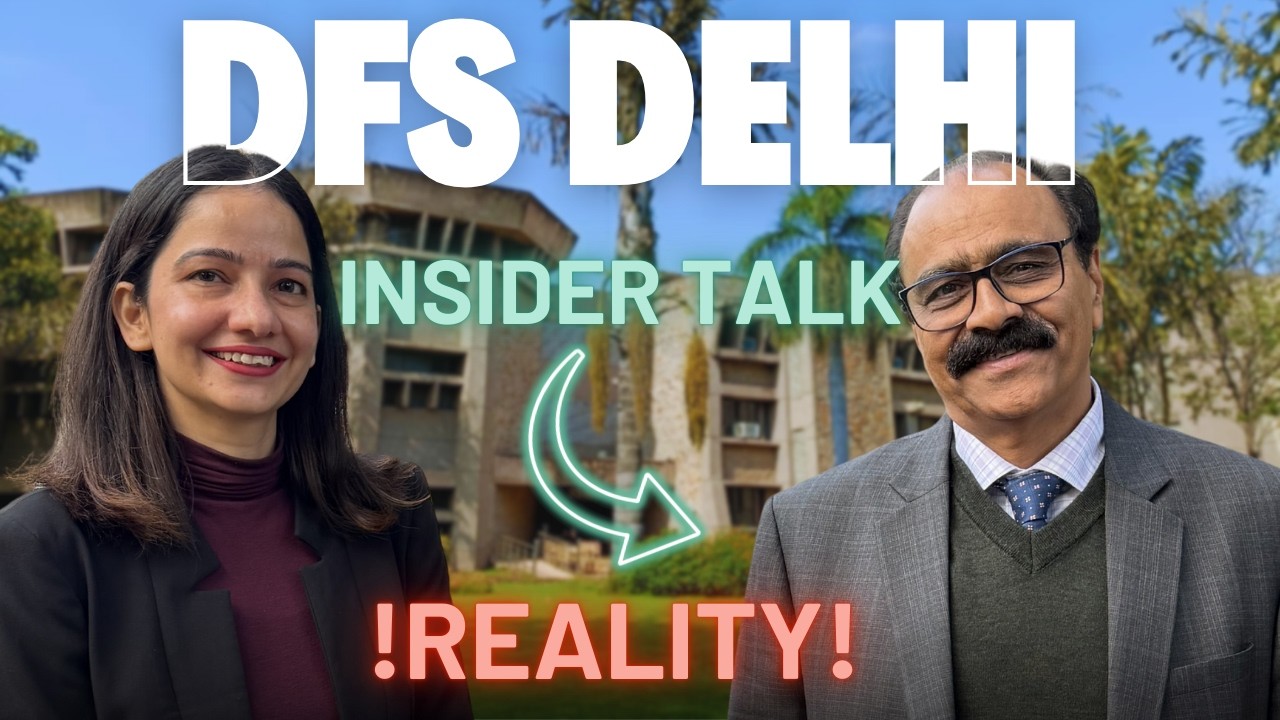 Watch Before Targeting DFS Delhi! | Interview Round, Fees, Faculty | Everything You Need To Know!
