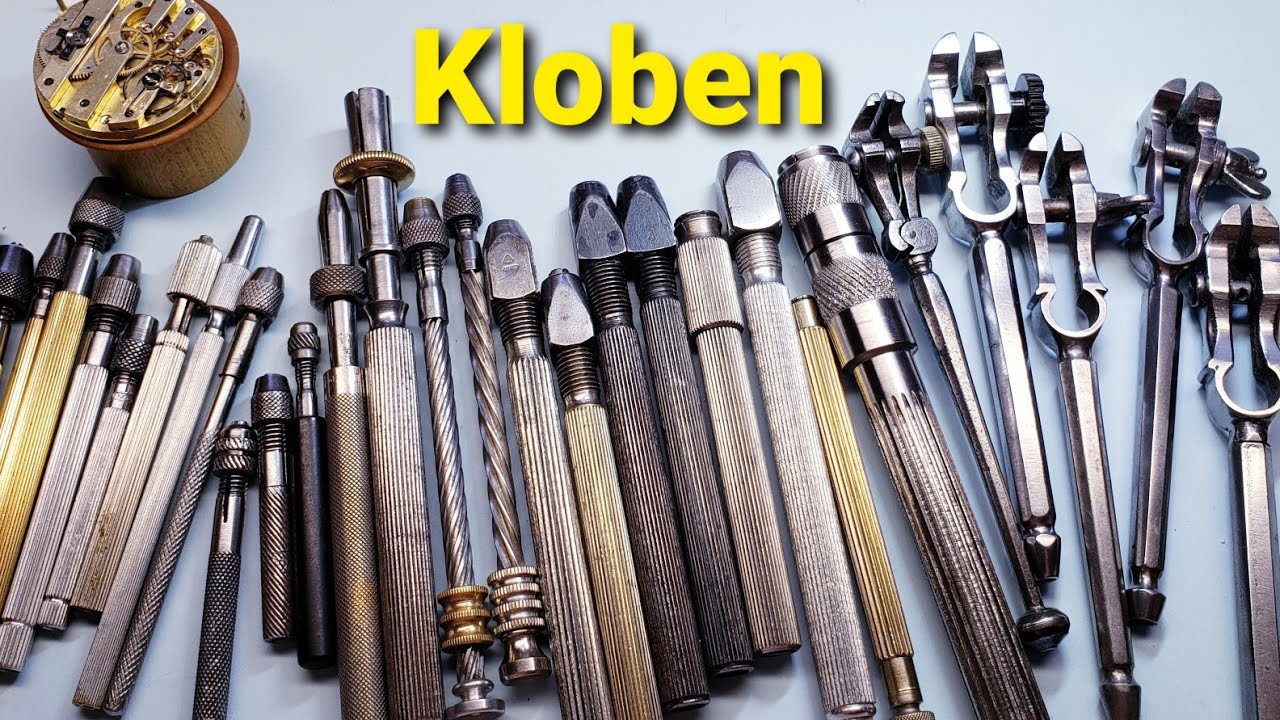 Uhrmacherwerkzeug erklärt - Alles über Kloben