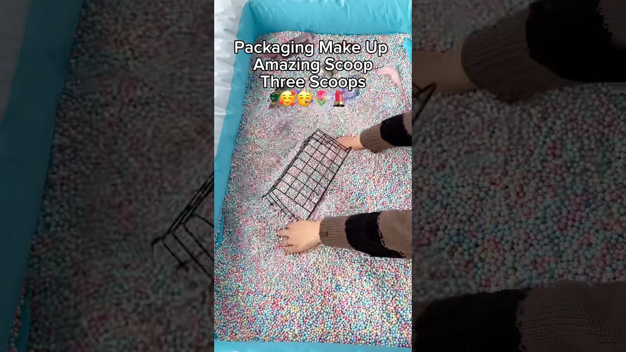 Упаковка трех ложек нашей косметики #малыйбизнес #упаковказаказов