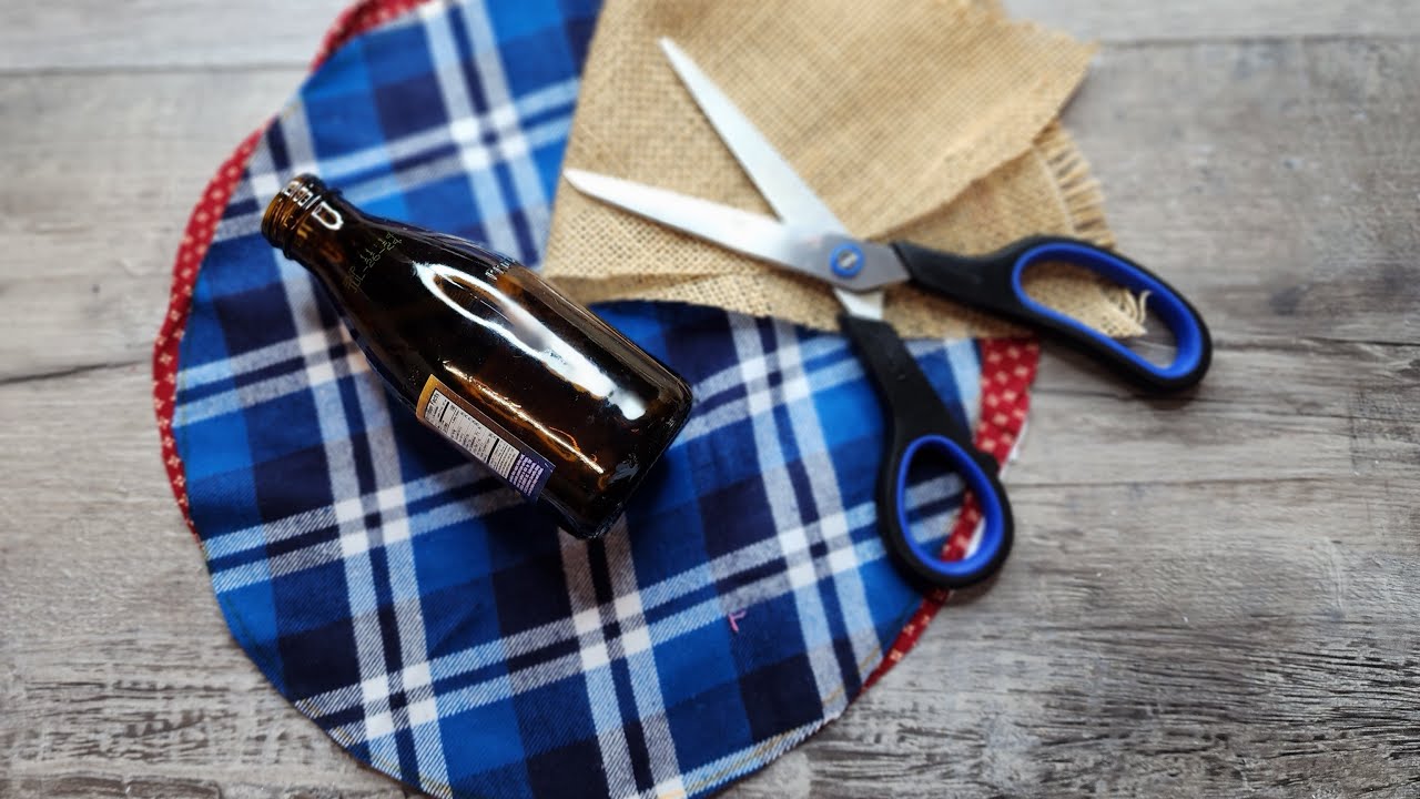 Como hacer a Maria, Jose y el bebe Jesús con botellas de vidrio