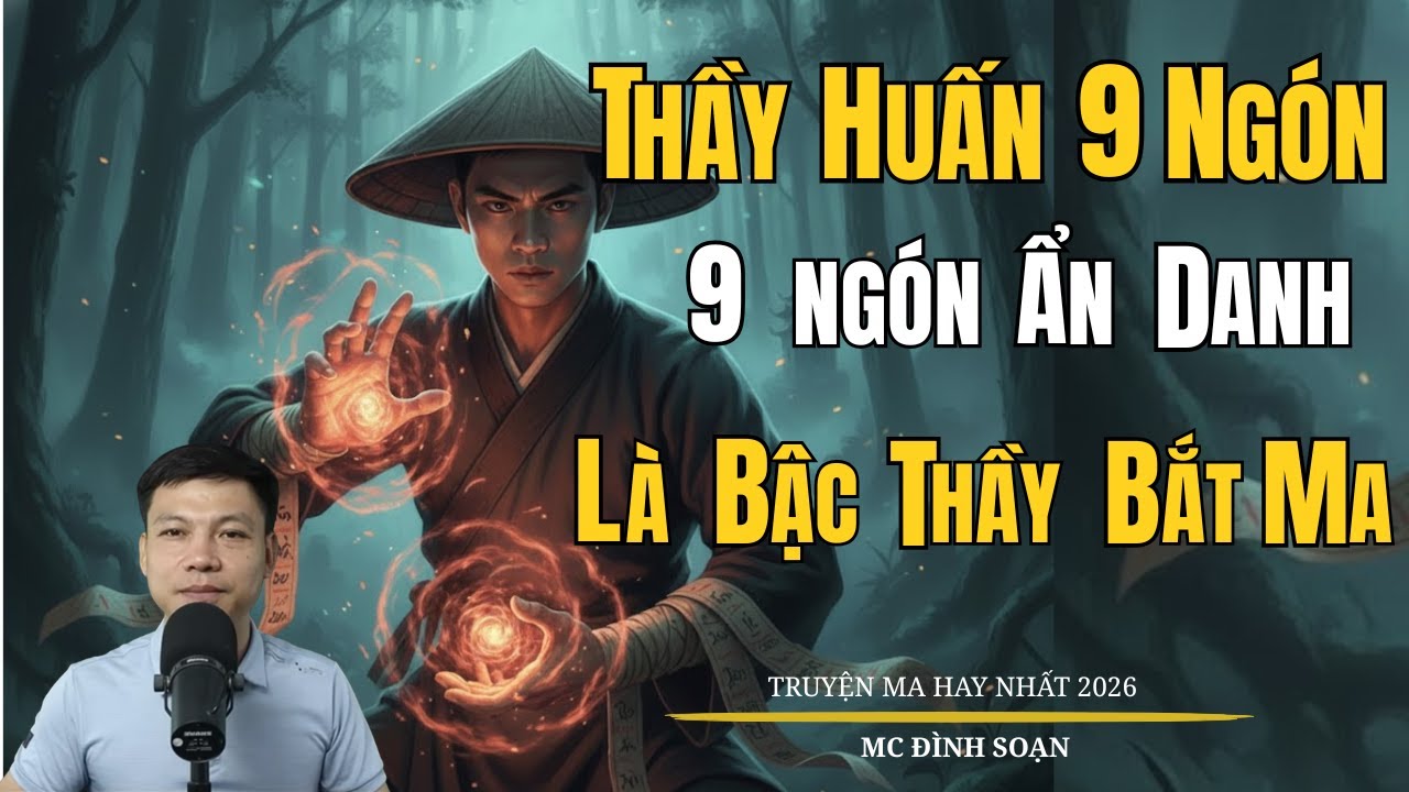 THẦY HUẤN 9 NGÓN ẨN DANH LÀ  BẬC THẦY BẮT MA | Truyện Ma Đình Soạn - Chuyện Ma Kinh Dị Hay Nhất