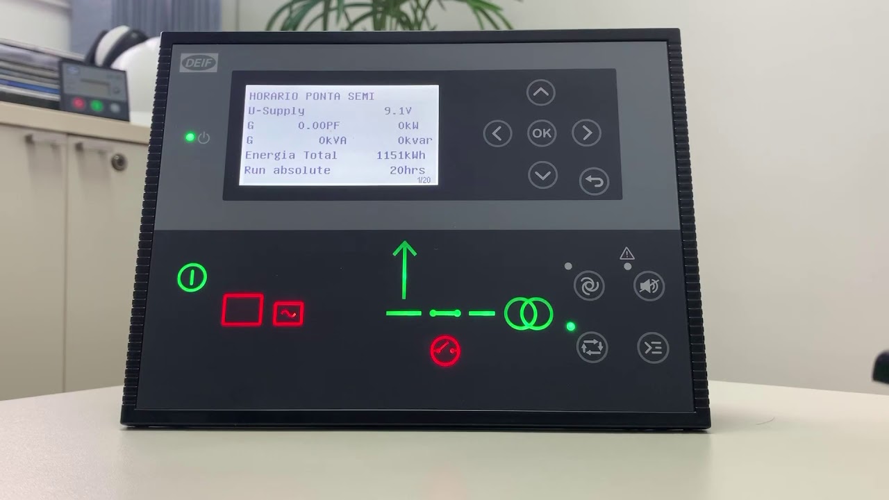 DEIF - AGC150 - TUTORIAL 1