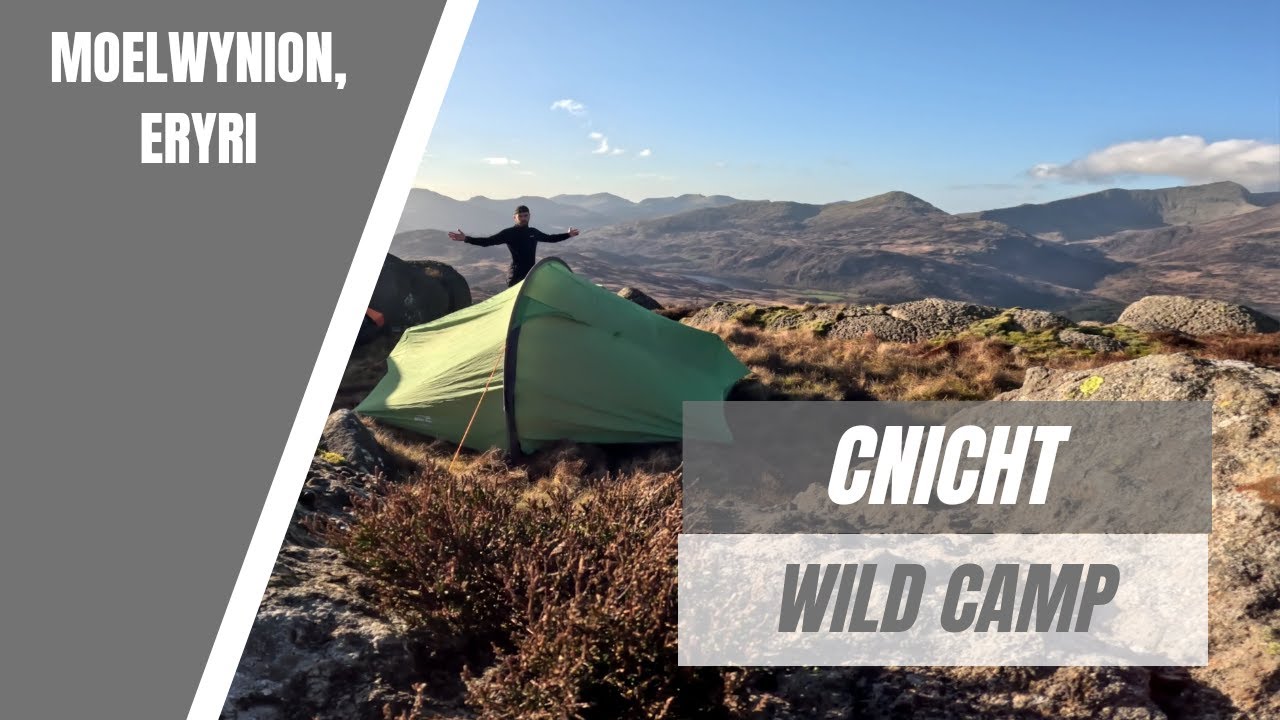 Hiking and Wild Camping in the Moelwynion | Mountain Rescue Call out on Cnicht