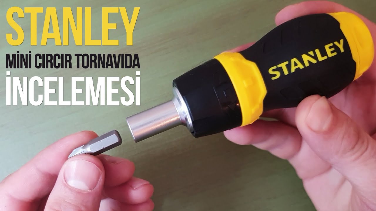 Stanley St066358 6 Uçlu Mini Cırcır Tornavida Seti İncelemesi