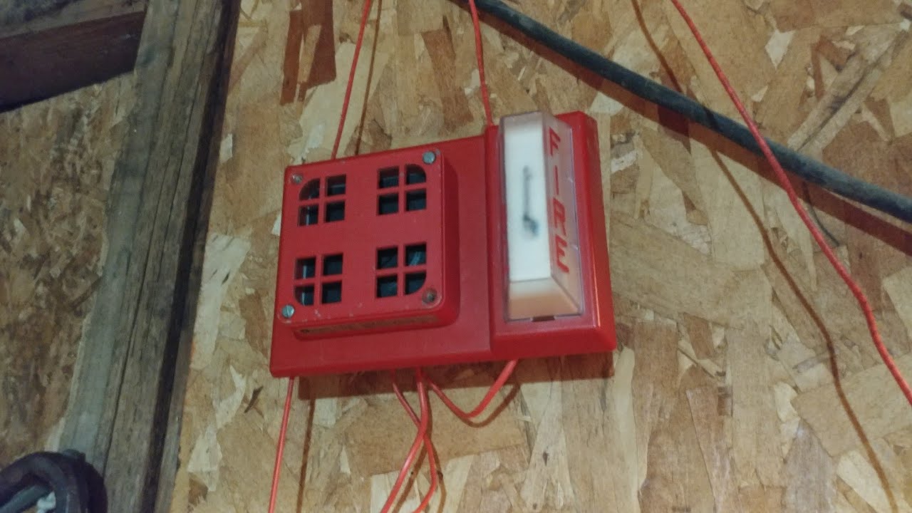 Jamming to some old simplex fire alarms.
