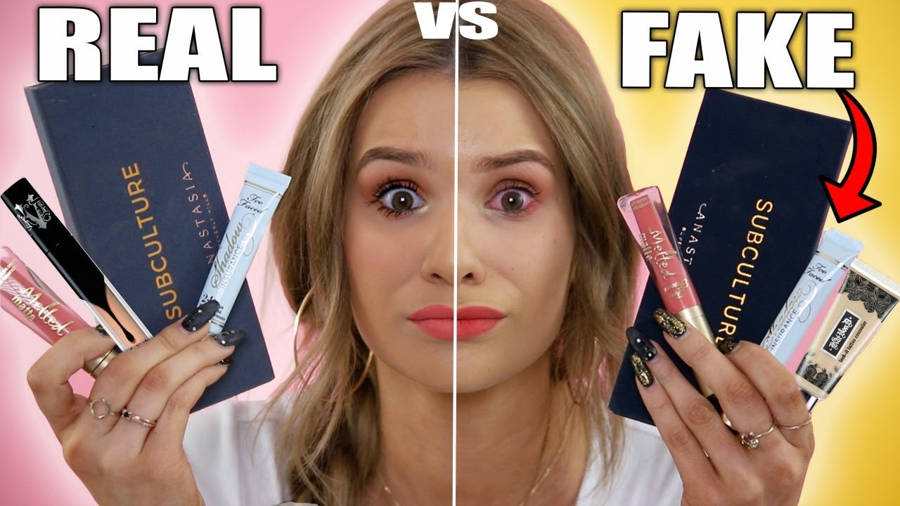 TESTING REAL vs FAKE Makeup! WORTH IT or TOSS IT?!