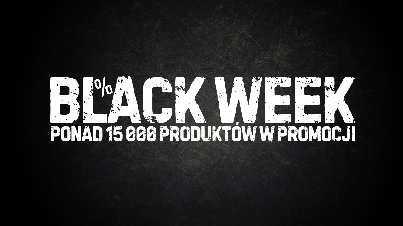 LIVE Black Week w Wedkarski.com