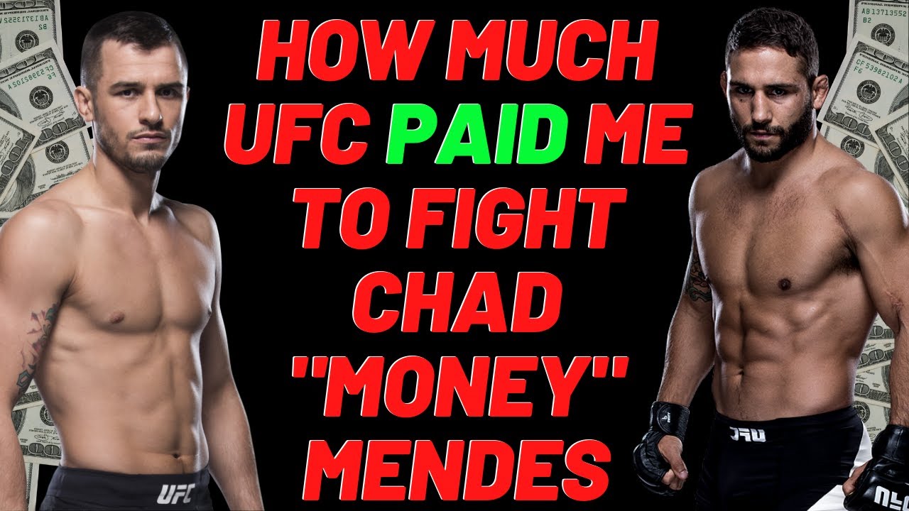 How much UFC paid me to FIGHT Chad 