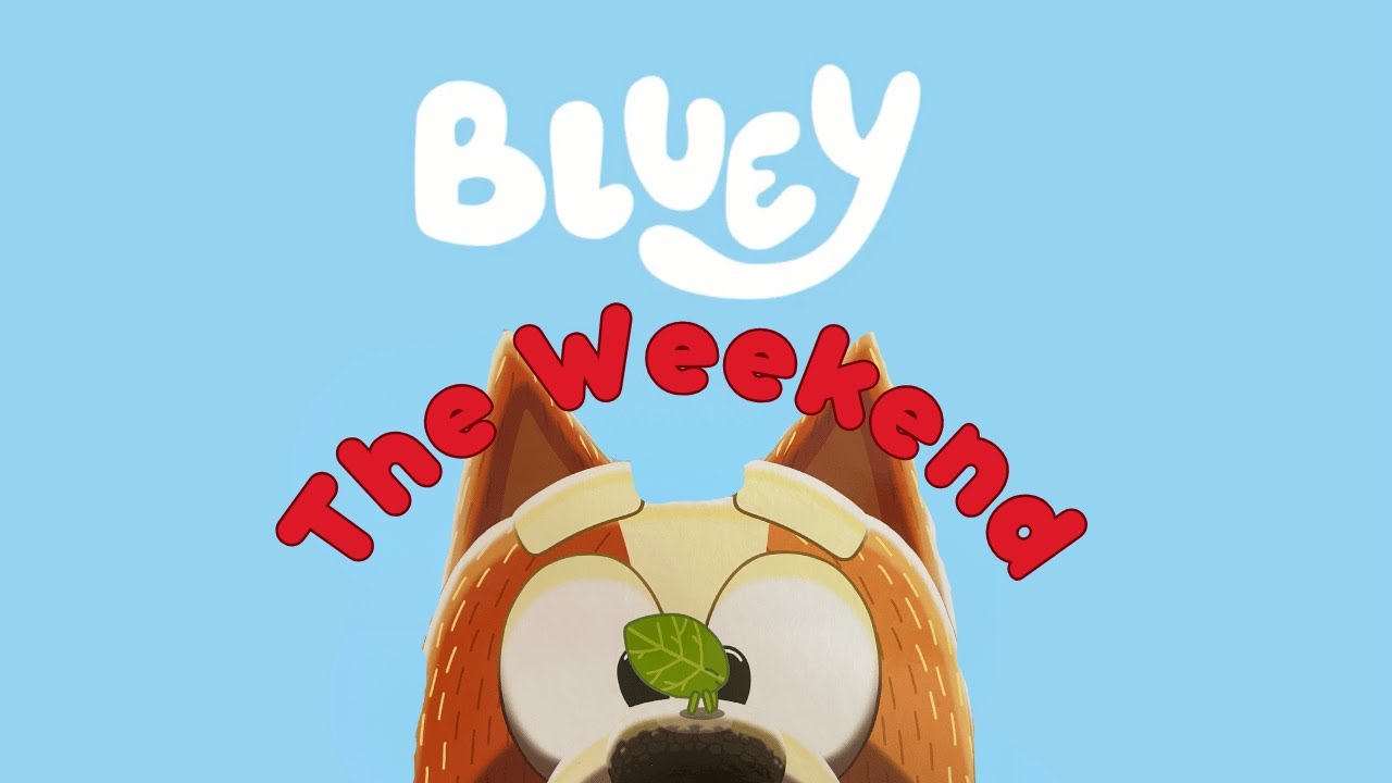Bluey The Weekend - Read Aloud! 