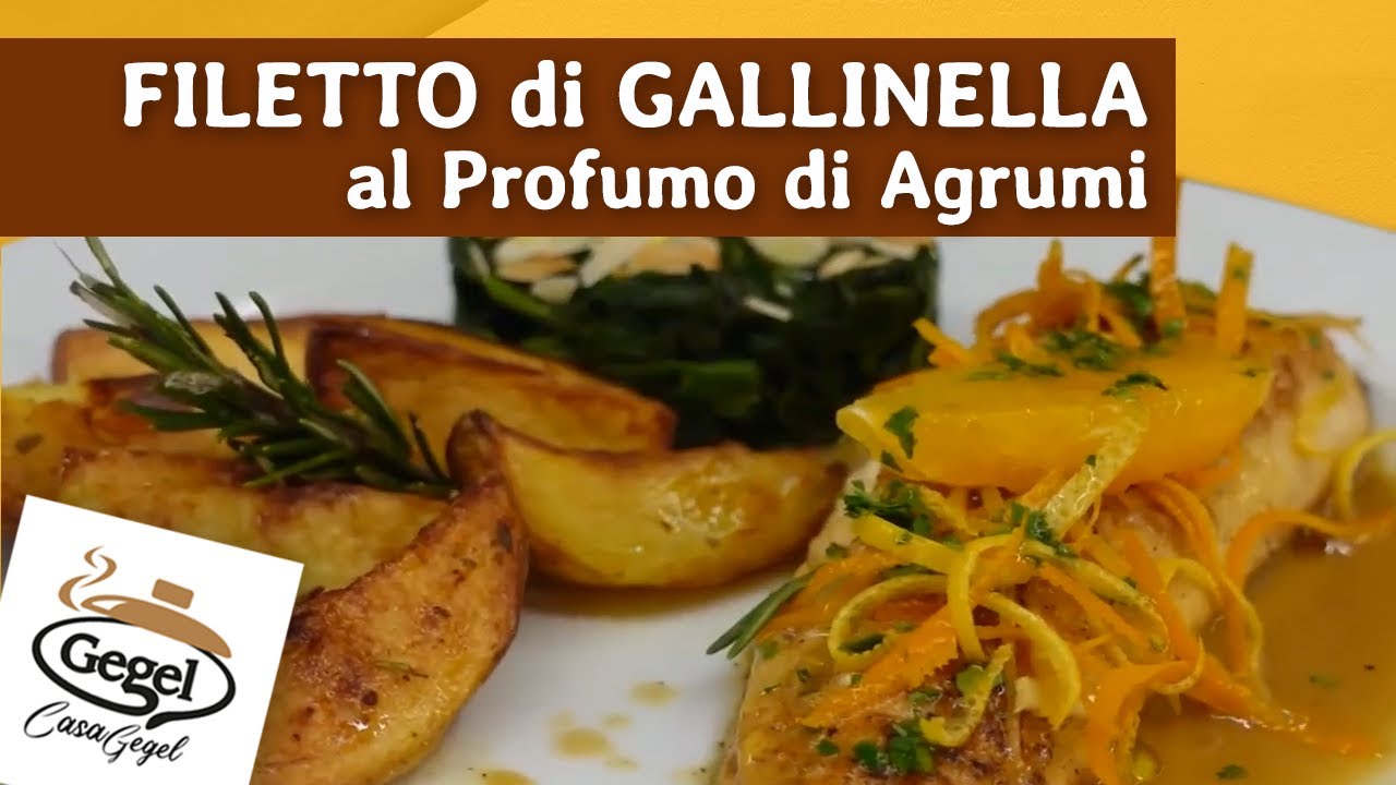 Filetto di Gallinella al Profumo di Agrumi