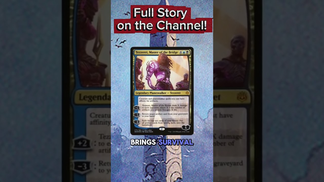 The Full Story of Tezzeret #mtg #tcg #magicthegathering