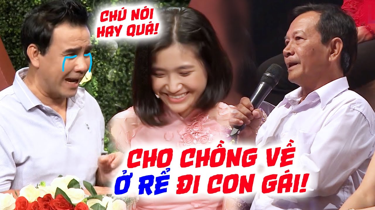 Cô bé DỄ THƯƠNG NHẤT show hẹn hò dắt Bố lên phát biểu cực XÚC ĐỘNG làm MC Quyền Linh NỂ PHỤC