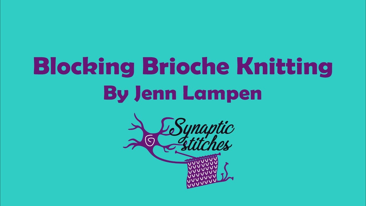 Blocking Brioche Knits