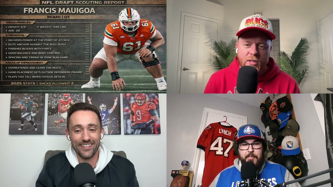 EP 50: Building A 2026 NFL Draft Top 50 Big Board Vs. The ESPN Top 50 - Part 2 (Players 7-12)