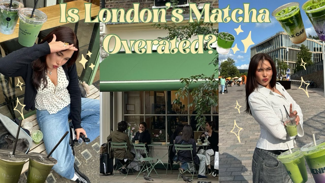 Trying London’s most popular Matcha spots so you don’t have to! 🍵🫶🏼