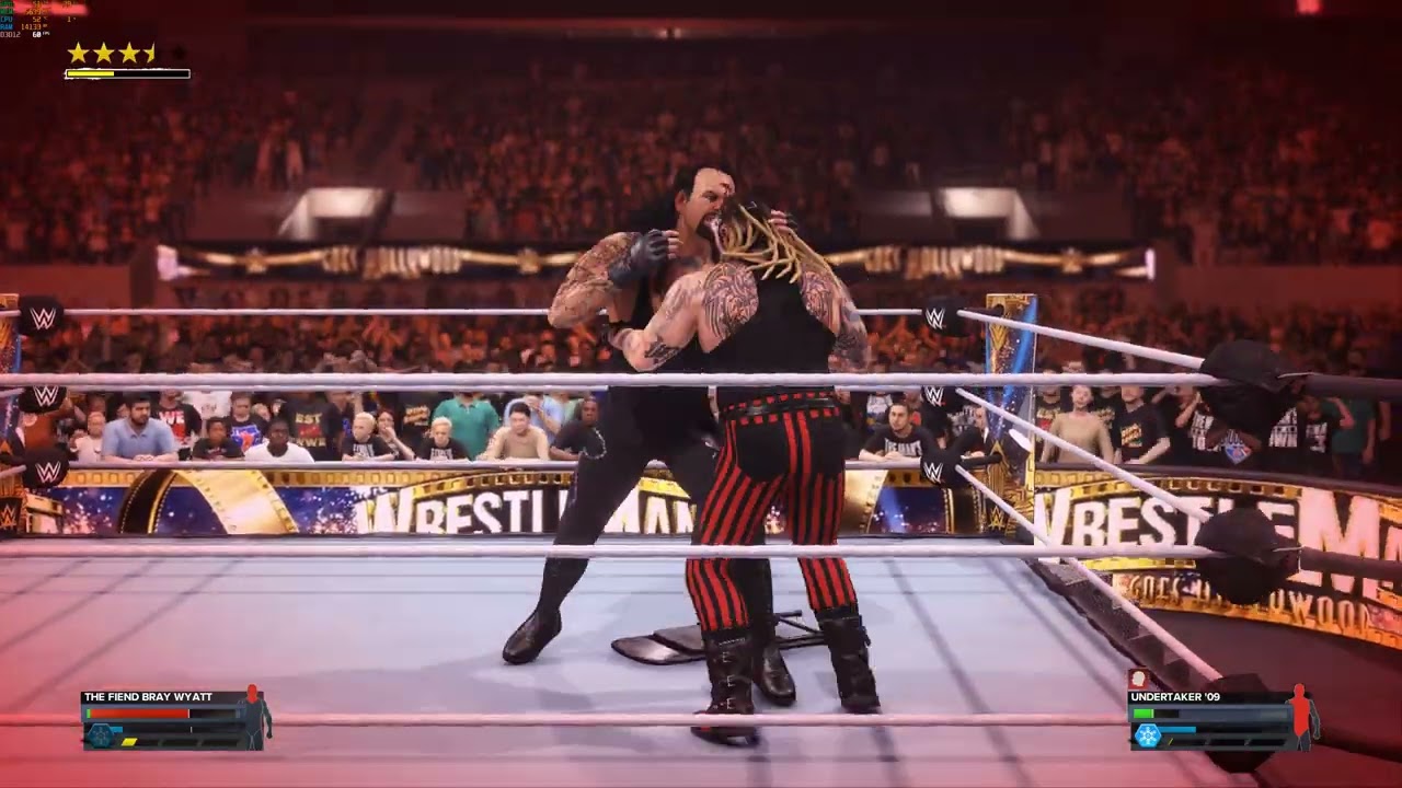 WWE 2K24 Casket Match Undertaker vs. The Fiend PC Gameplay
