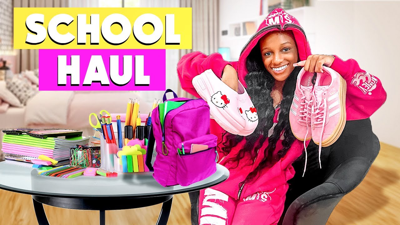 Huge Back To School Haul for High School