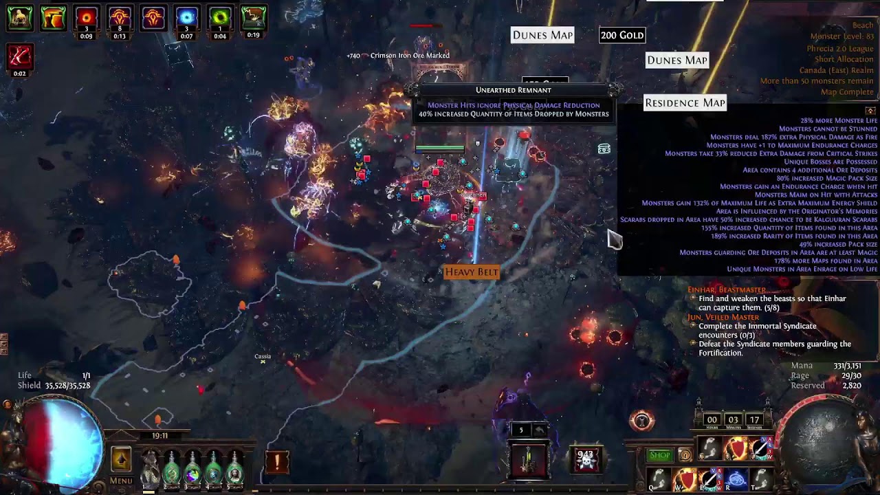 Leveling to 100 for Void Maps HoWA Aristocrat