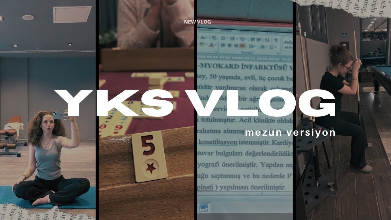 yks26 | sınavdan önce kafa tatili | tatilde nasıl ders çalıştım | ayt bit artık