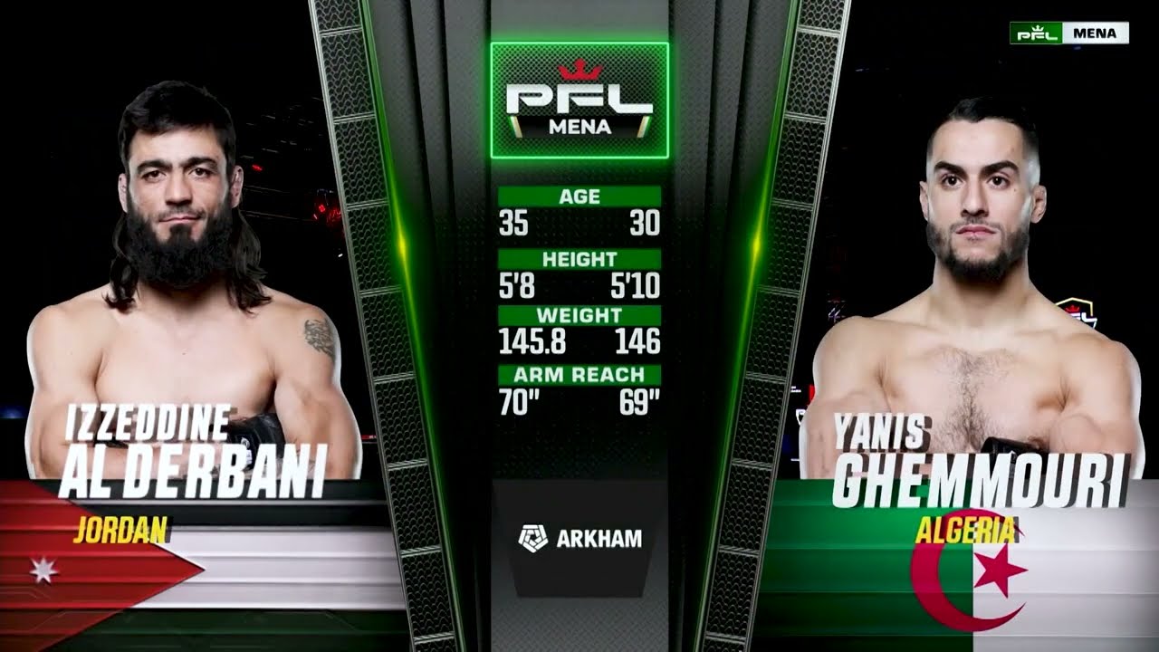 2025 MENA 3: Yanis Ghemmouri vs Izzeddine Al Derbani