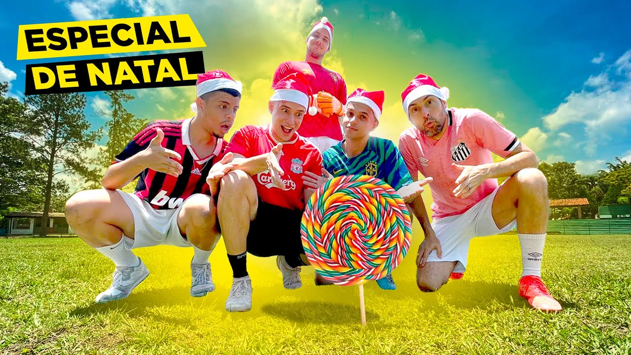 ACERTOU NO ÂNGULO? GANHOU! Desafio de Natal com Pressão da Torcida!