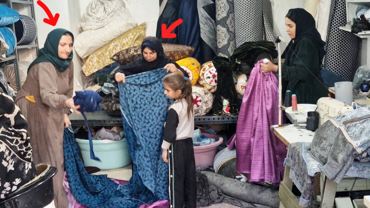 Special and valuable help: A trip to the tailor to buy new clothes