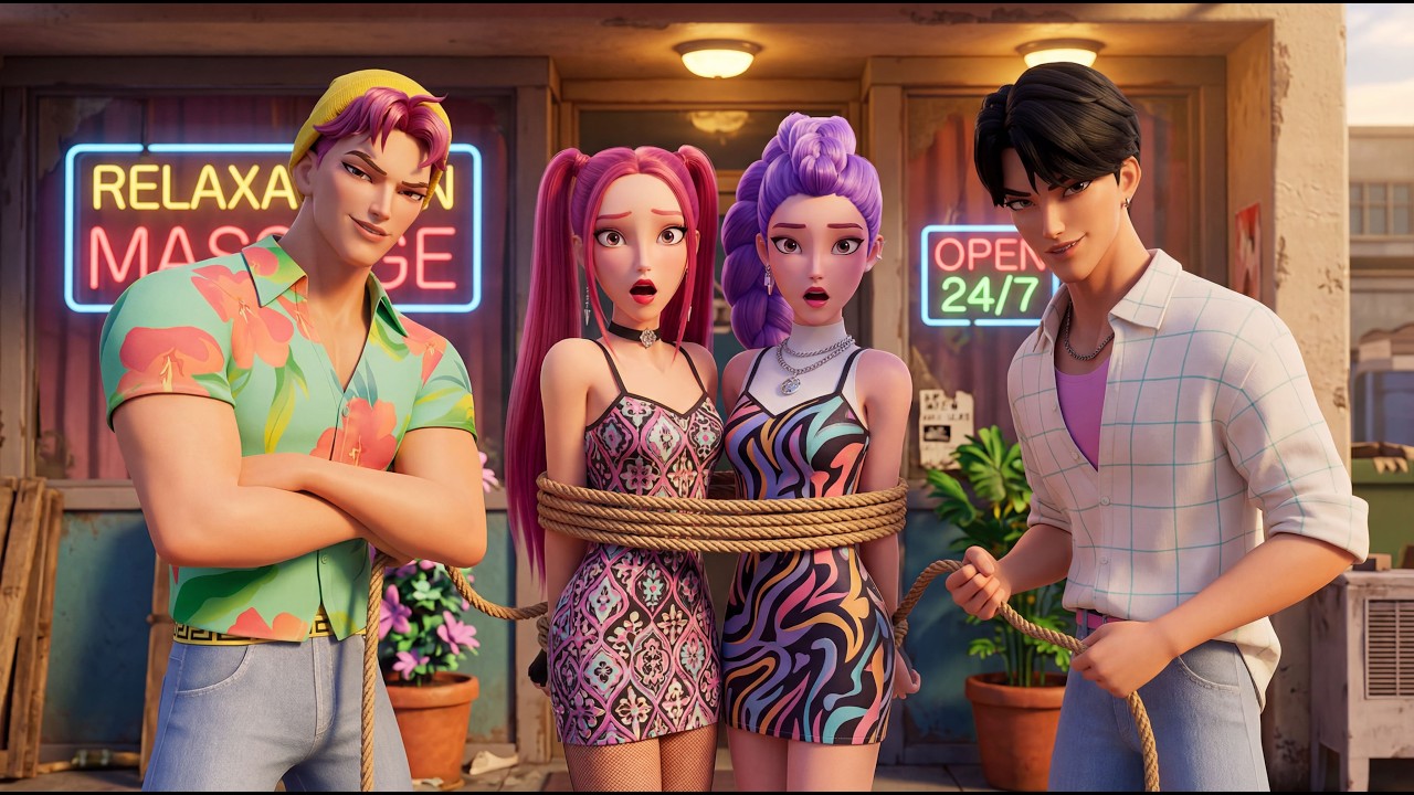 😱 Abby & Jinu came TOO CLOSE FROM BEHIND to Rumi & Mira? What are they planning?| KPOP Demon Hunters