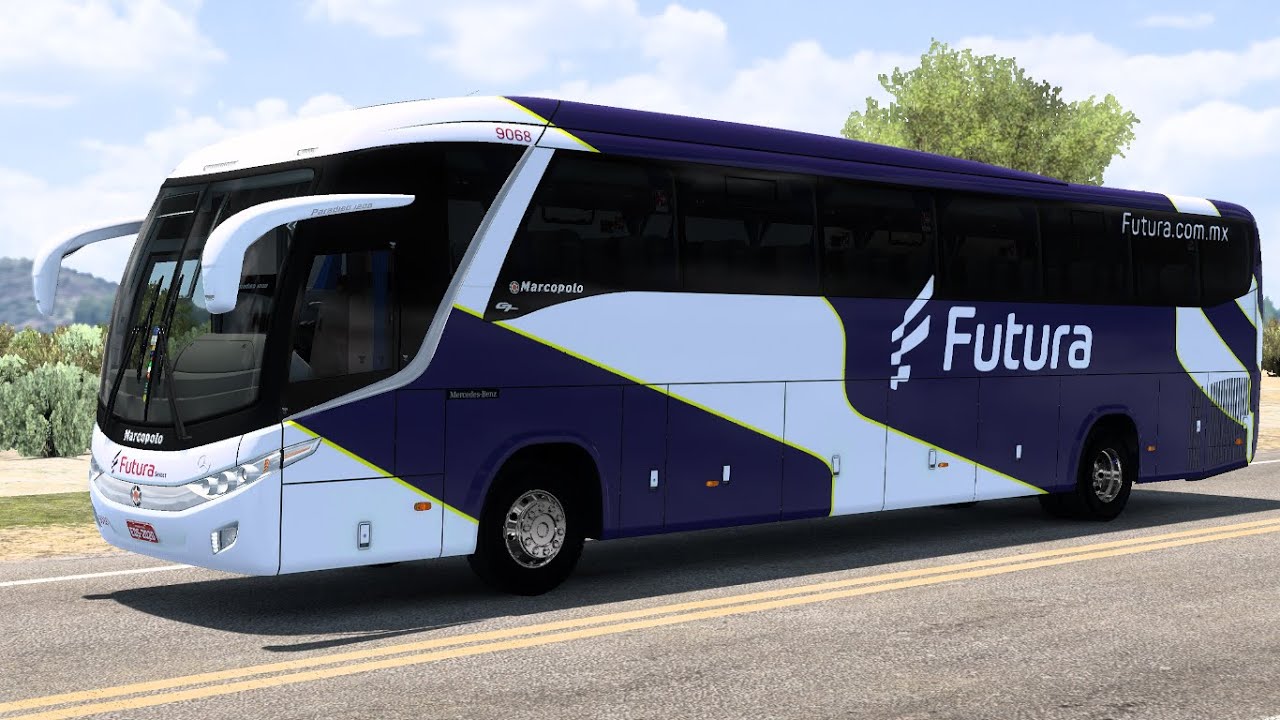 Descarga Mod Gratis | Autobús Marcopolo G7 1200 6x2 Y 4x2  | ATS 1.57 Y ETS2 1.57