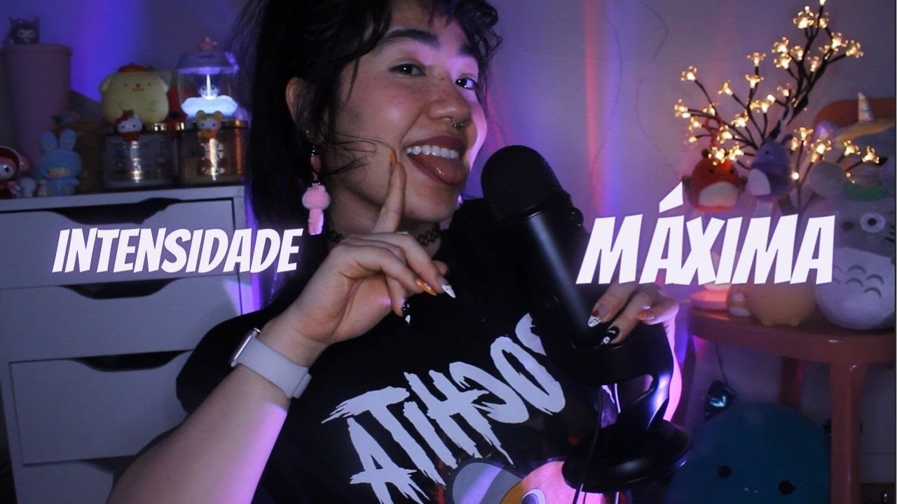 ASMR na SENSIBILIDADE MÁXIMA | SONS de BOCA MOLHADOS (wet mouth sounds)