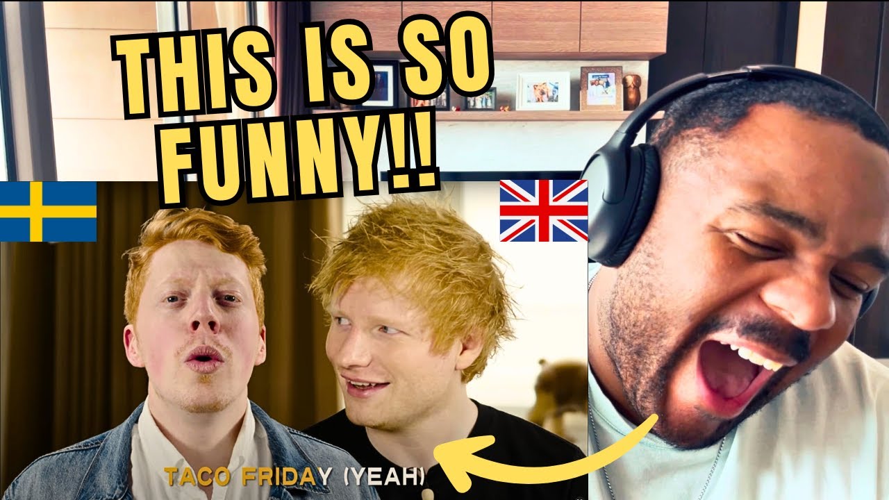 Ed Sheeran tries Swedish food PRT 2