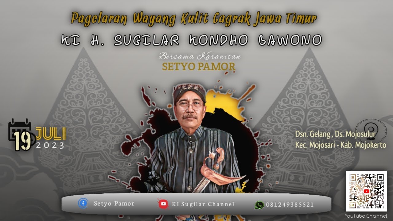 MANJINGE ISLAM ING TLATAH TANAH JOWO KI H SUGILAR LIVE MASJID GELANG MOJOSARI MOJOKERTO 19 JULI 2023