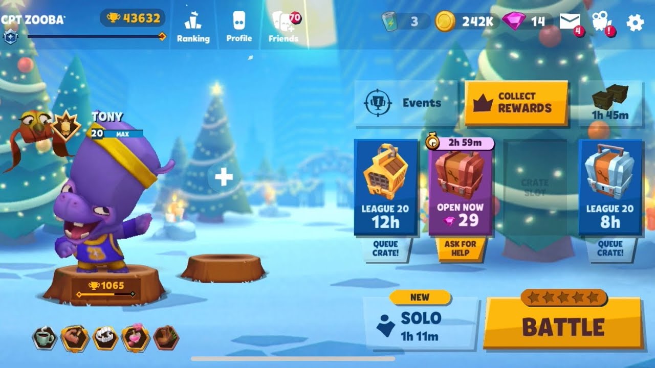 Level 20 Tony shows off his skills!🔥| Zooba