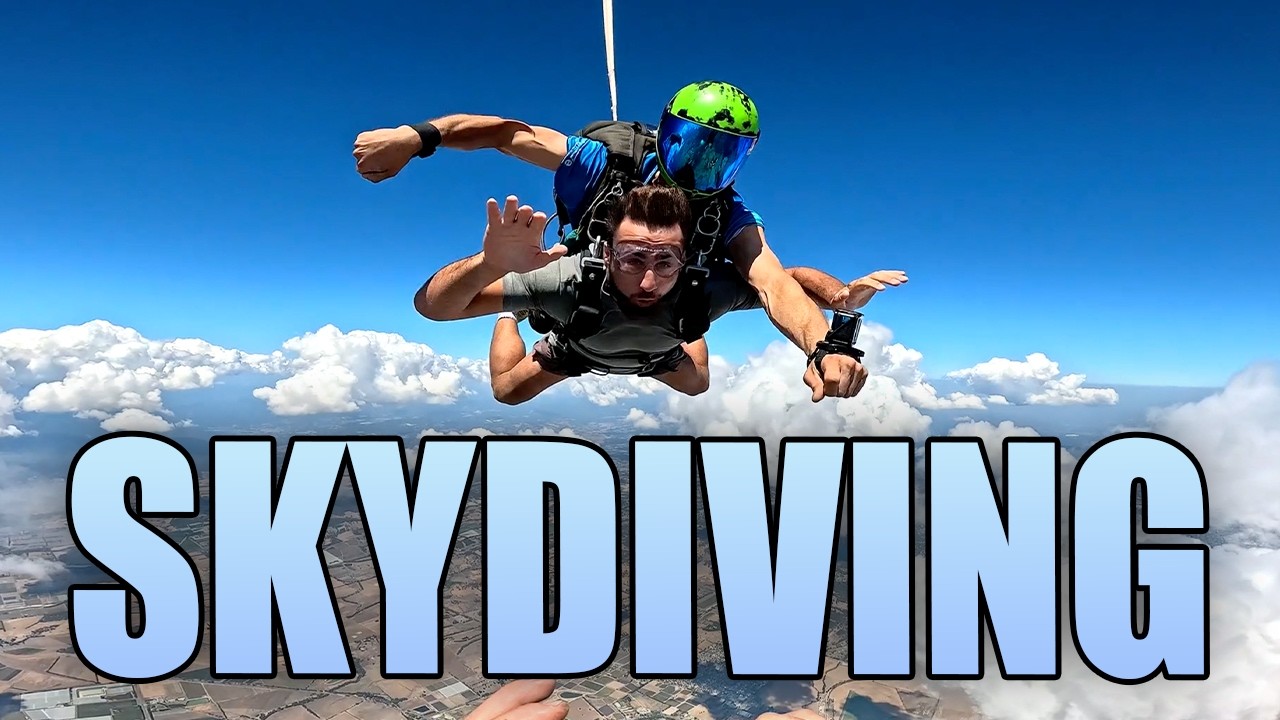 WE JUMPED OUT OF A PLANE! ✈️