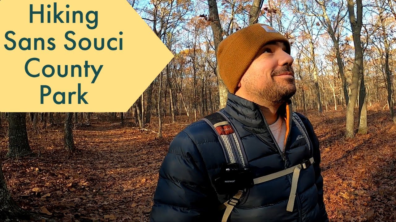 4k Autumn Hike at Sans Souci County Park | DJ's Treks
