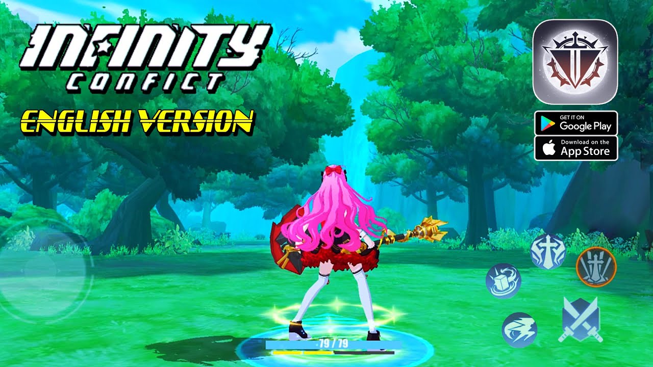 Infinity Conflict - English Version RPG Gameplay (Android/IOS)