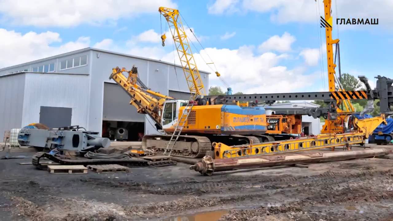 Диагностика буровой установки BAUER BG28