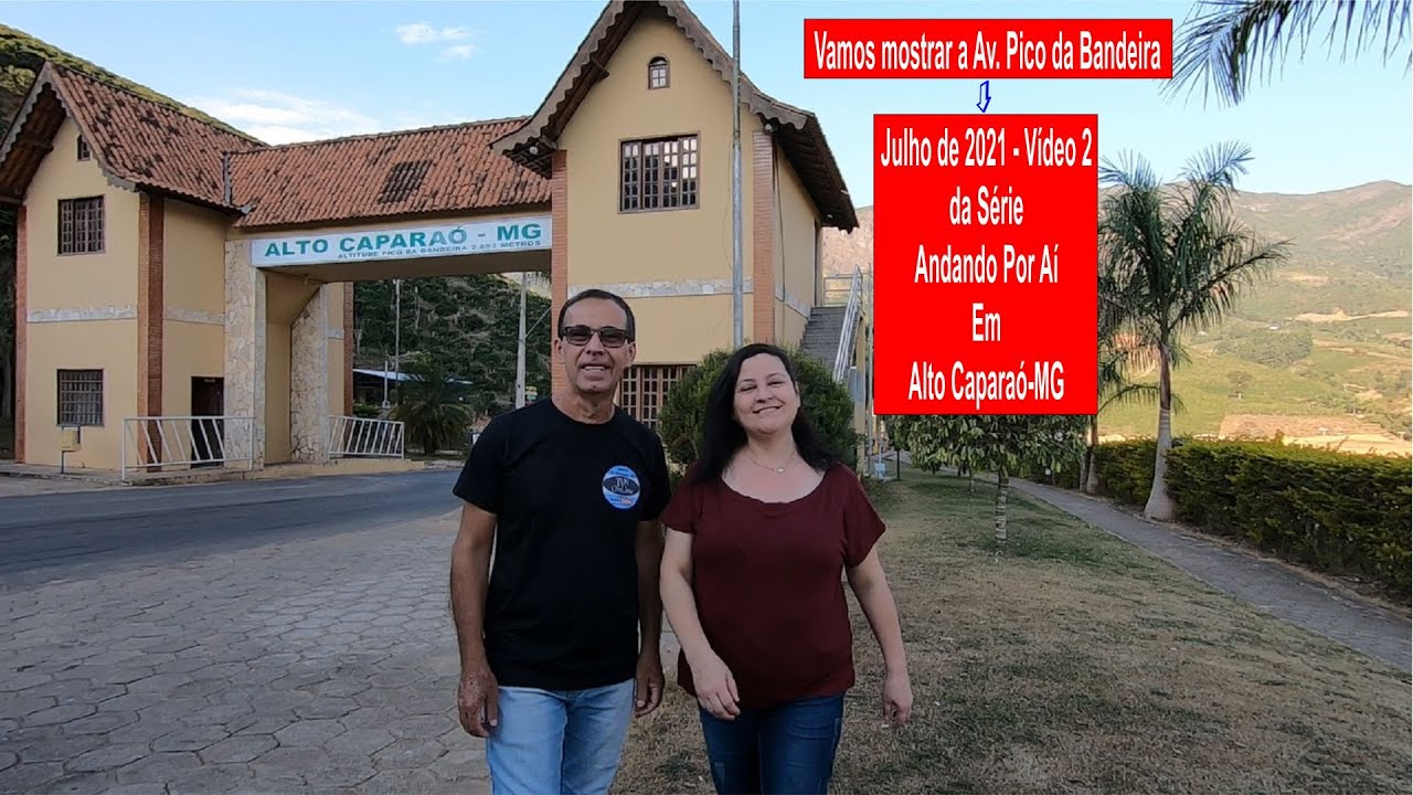 Alto Caparaó MG,  Centro da Cidade, Vídeo 2, Ep. 38º da Série Andando por Aí #viagens #turismo