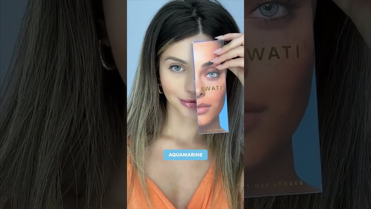 SWATI Cosmetics Daily Lenses: Comfort & Style Redefined 💯 #contactlenses #cosmetics #shorts
