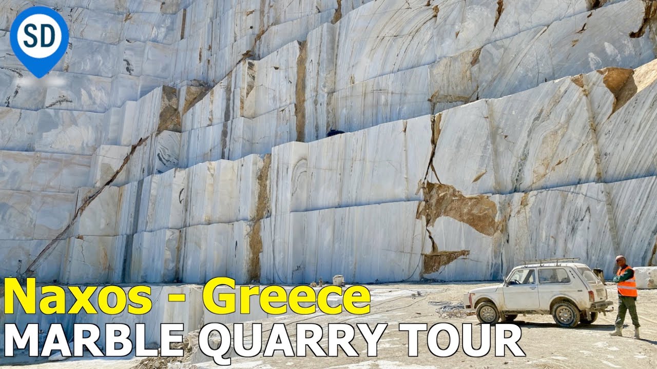 Naxos, Greece - Touring a Marble Quarry