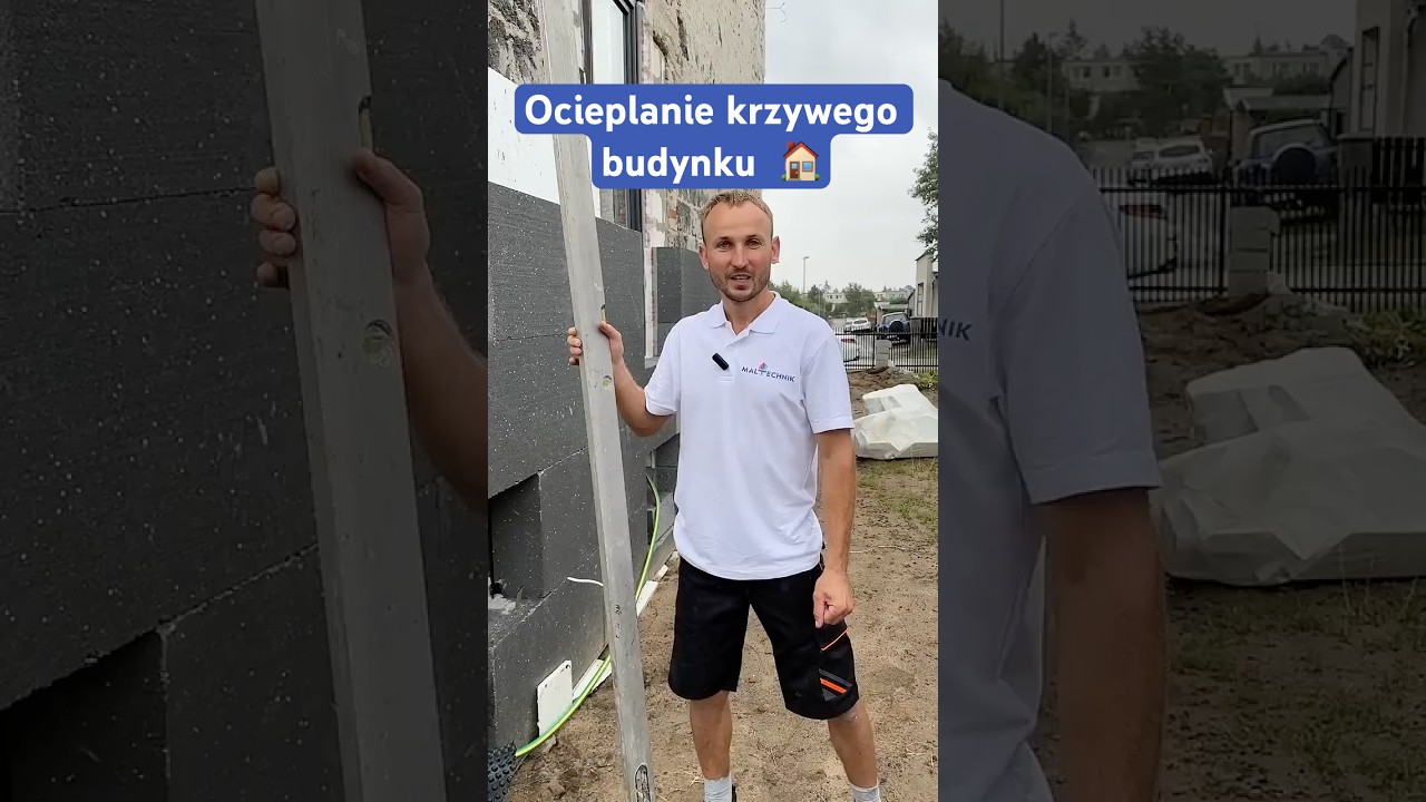 Ocieplanie krzywego budynku  🏠