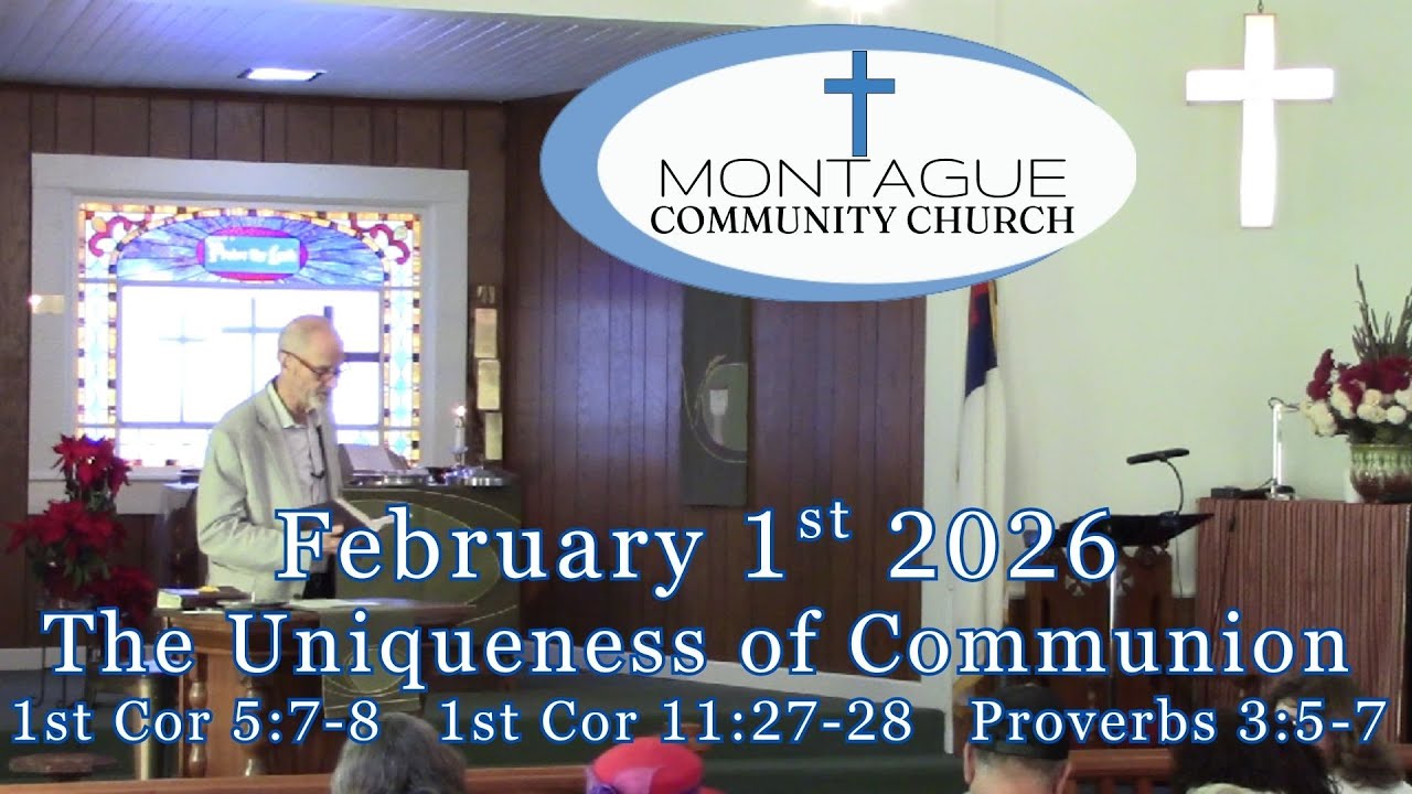 February 1 2026 Montague Community Church