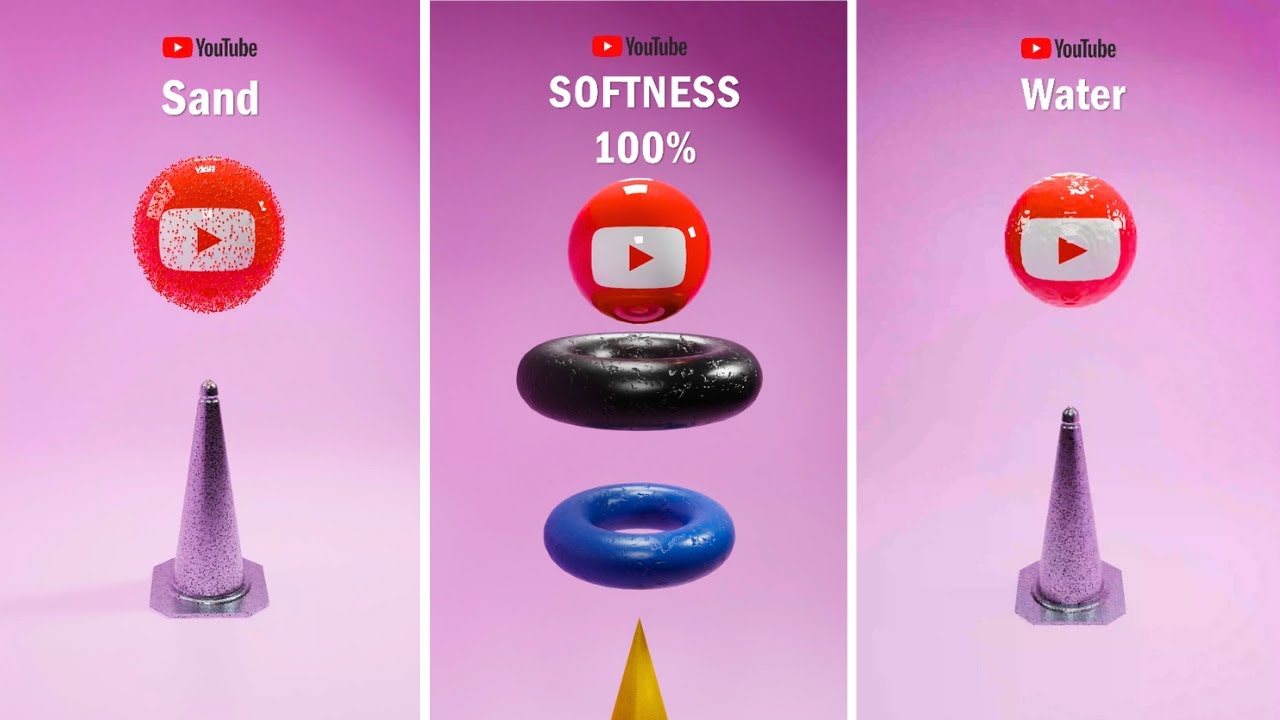 The Most Satisfying Blender 3D Physics Simulation | Non-Stop Satisfaction