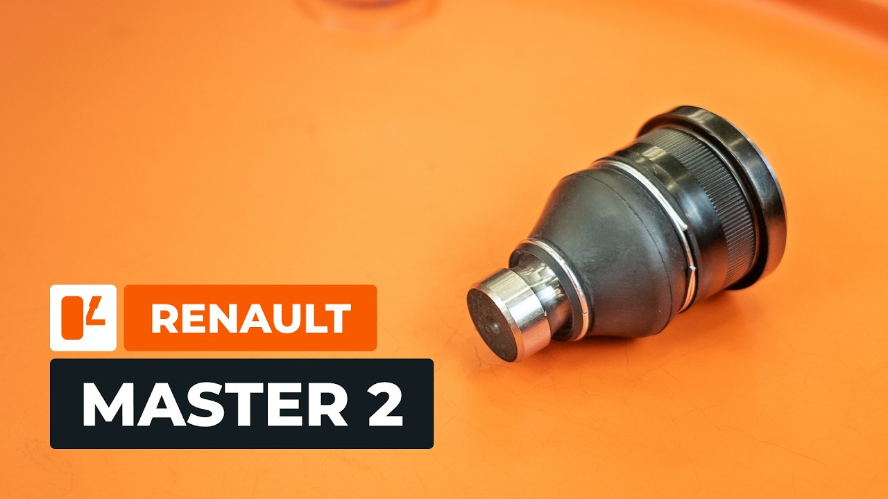 Cómo sustituir: rótulas inferiores de la suspensión delantera en RENAULT MASTER 2 Furgón [AUTODOC]