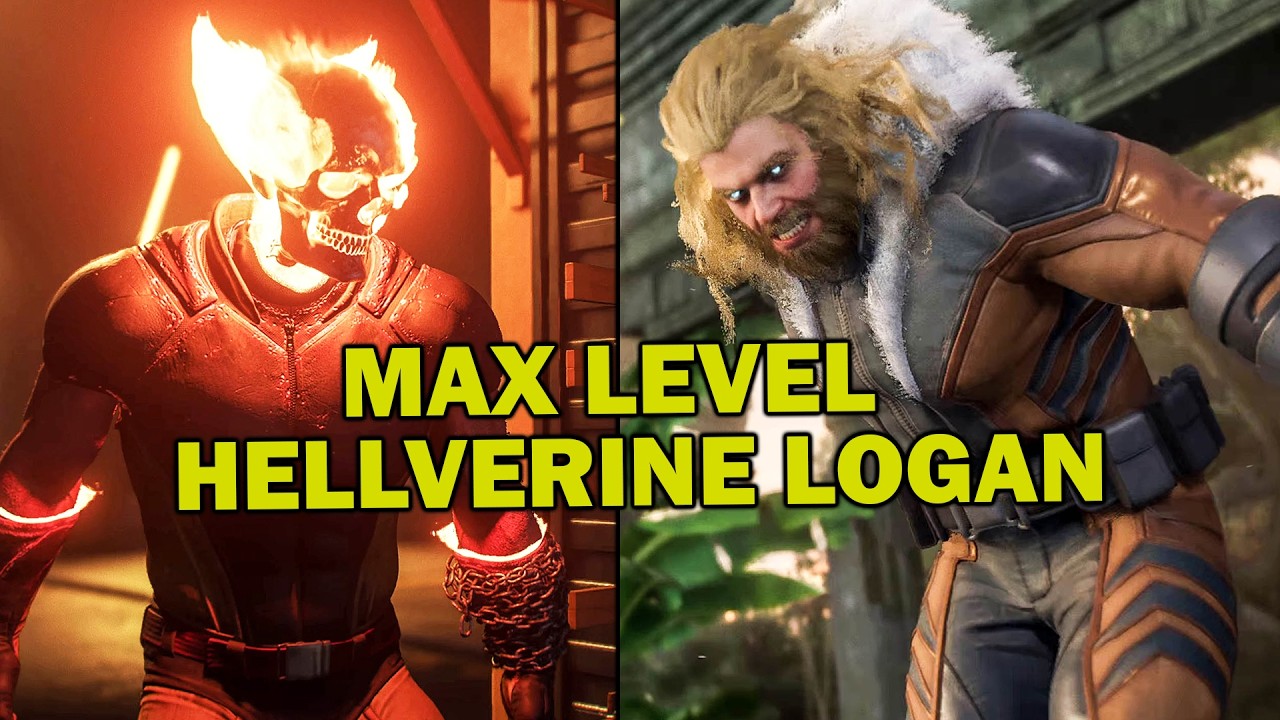 Marvel's Wolverine &mdash; МАКСИМАЛЬНЫЙ УРОВЕНЬ HELLVERINE LOGAN ПРОТИВ всех боссов (Геймплей без урона...