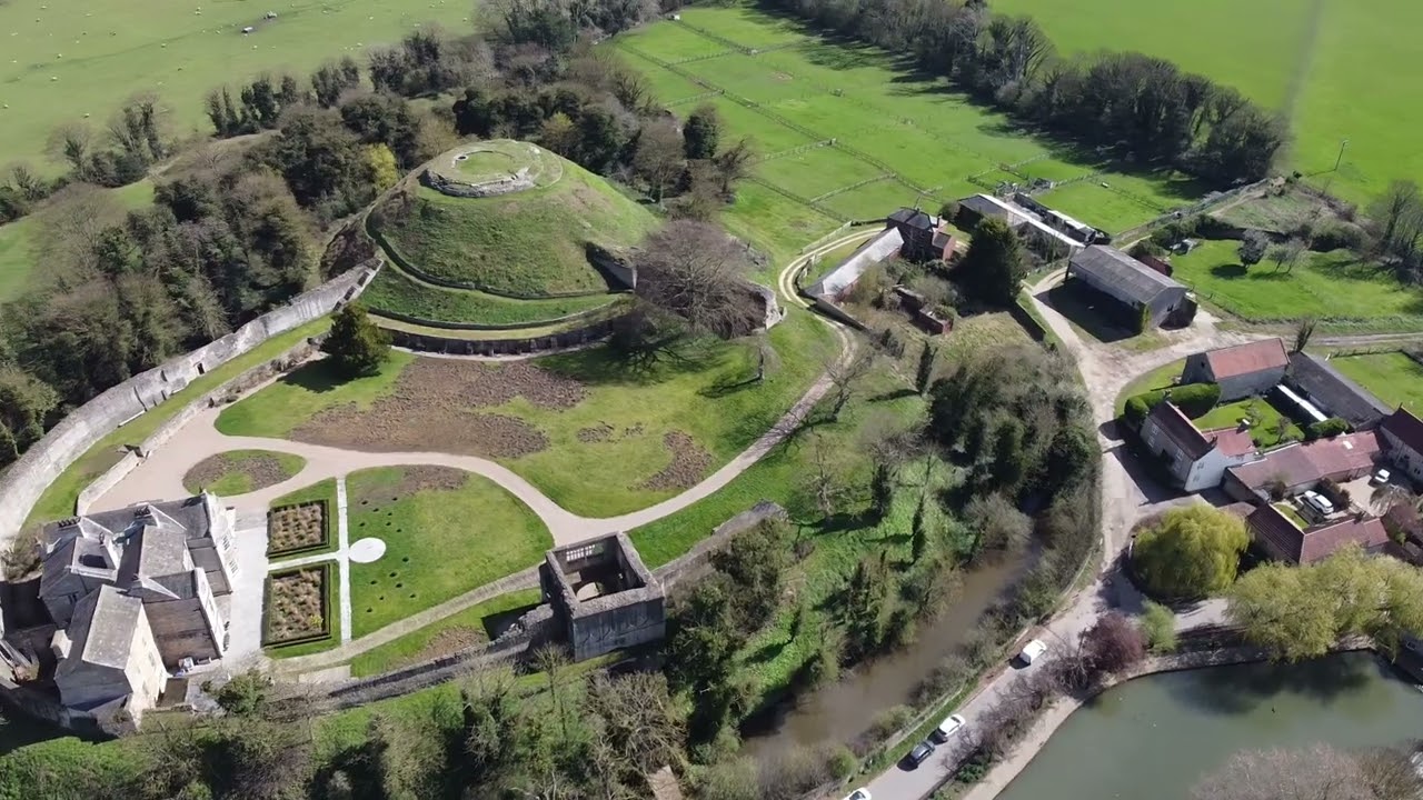 Tickhill Village Aerial Drone Video