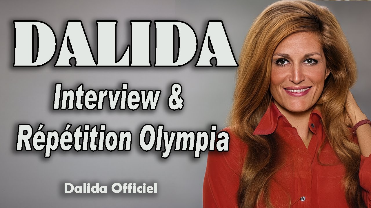 DALIDA – Interview & Répétition Olympia 1971 | Dalida Official