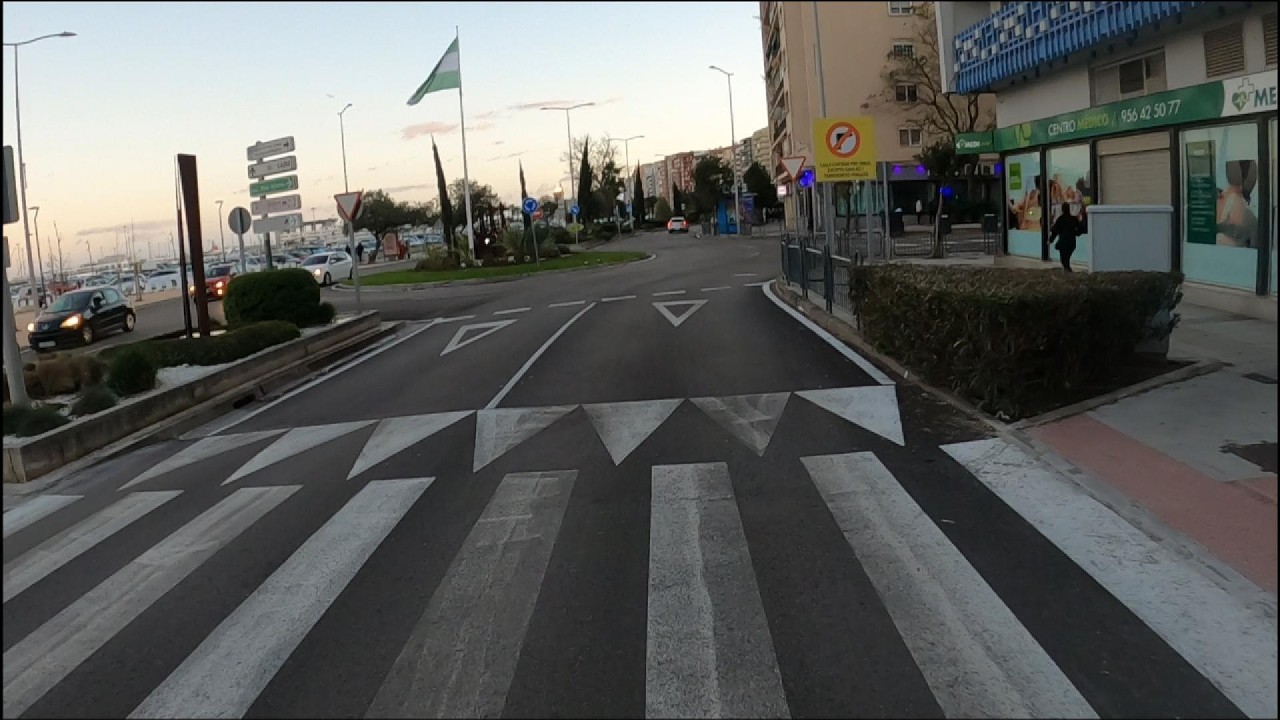 Winter 1st Ride Through Algeciras