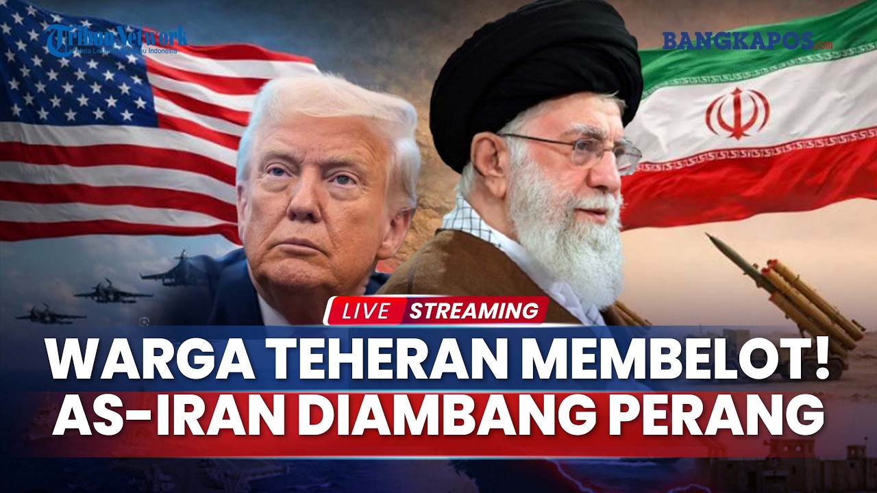 🔴AS-Iran Diambang Perang! Warga Iran Ramai-ramai Membelot Kirim Pesan ke Trump