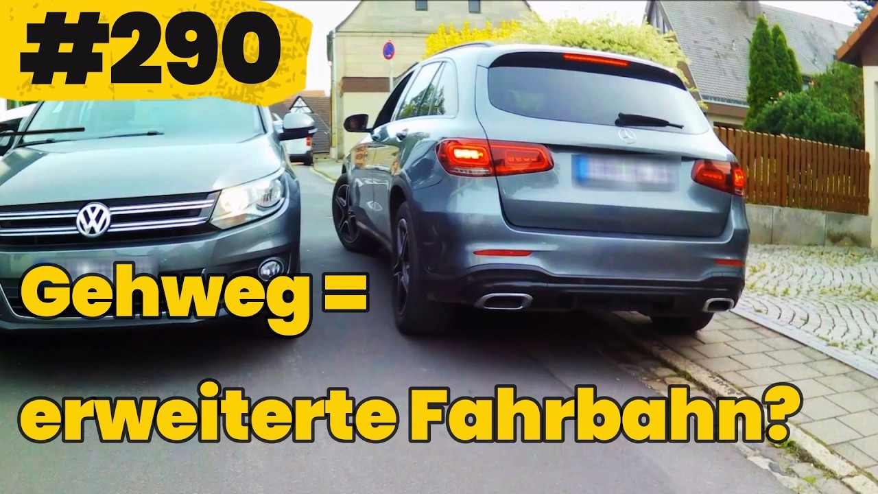 Überholzwang eskaliert, Falschparker blockiert hunderte und Gehweg befahren - FDD - Folge #290