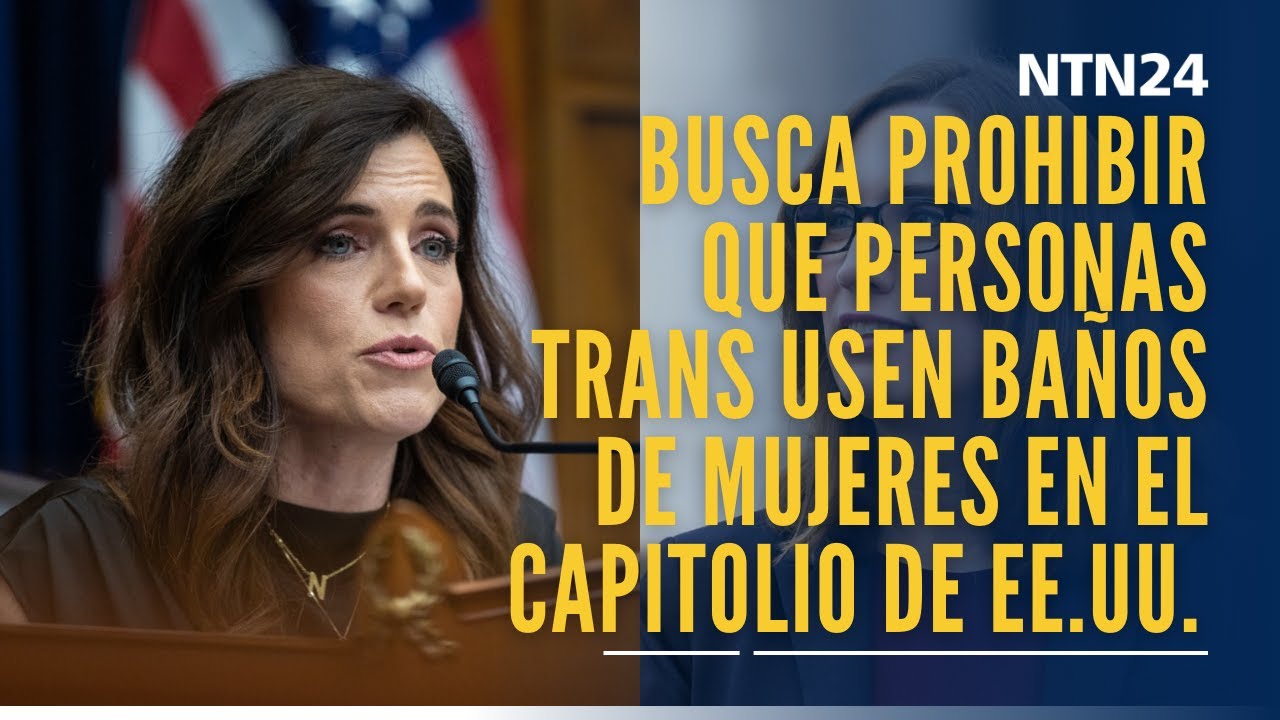 Republicana busca prohibir que personas trans usen baños de mujeres en el Capitolio de Washington